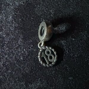 Pandora Retired 18 Charm